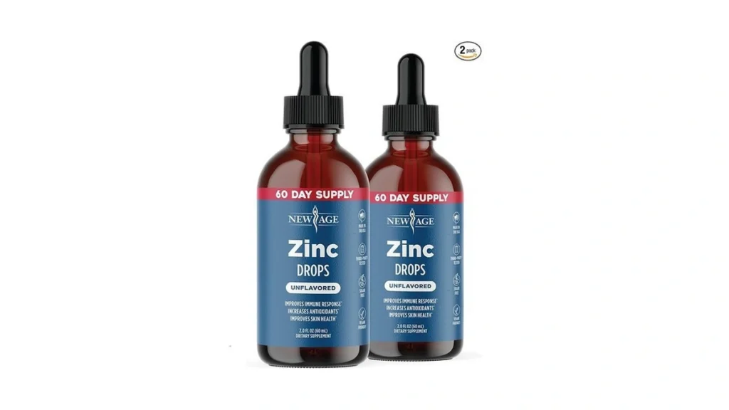 Amazon coupon: Liquid Zinc Drops For All Ages By New Ag