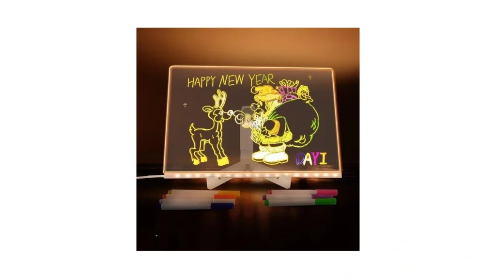 Amazon code: Led Drawing Board Led Note Board With Co