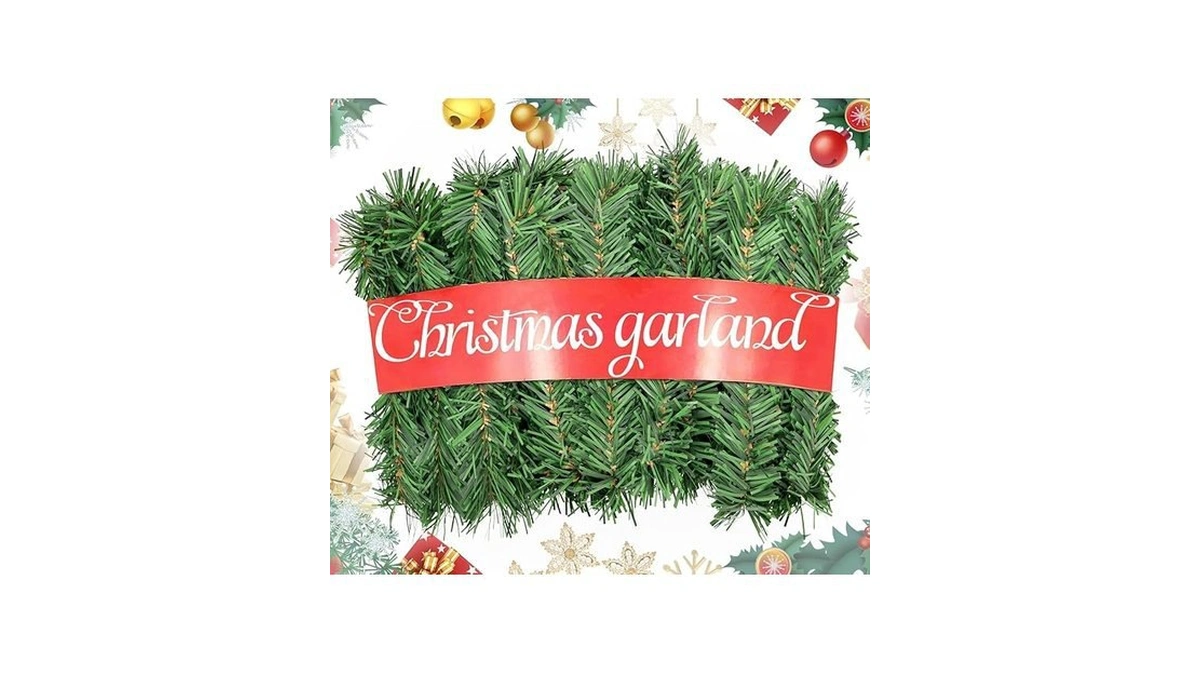 Amazon code: Xsbaihuo Christmas Garland Artificial No