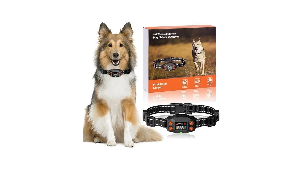 Amazon coupon: Lincae Gps Wireless Dog Fence 3 Warning