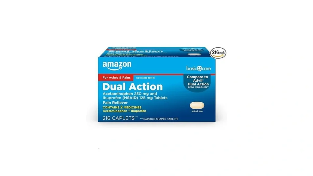 Amazon coupon: Amazon Basic Care Dual Action Acetaminop