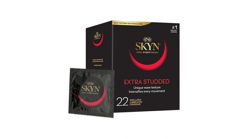 Amazon coupon: Skyn Extra Studded 22 Count Lubricated L