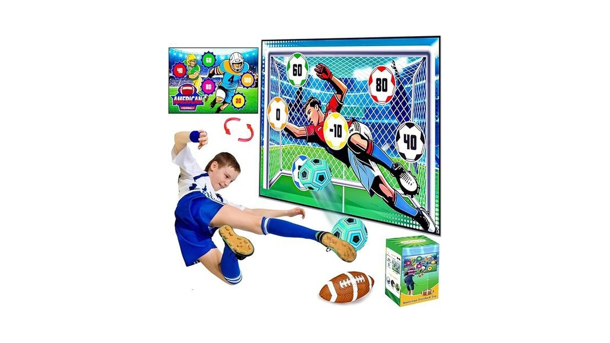 Amazon code: 2 In 1 Soccer Ball Football Games Set Fo