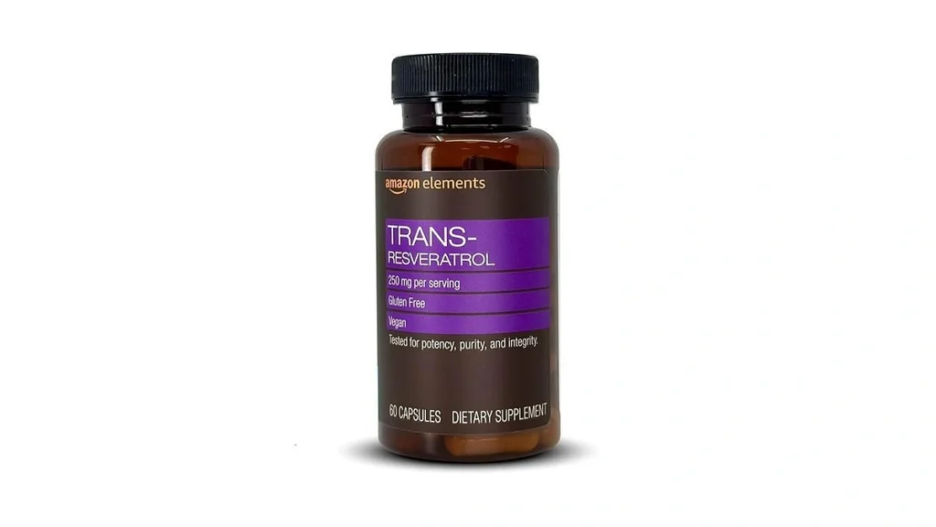 Amazon coupon: Amazon Elements Trans-resveratrol 250 Mg