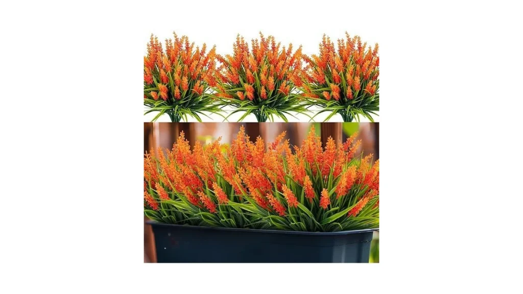 Amazon code: Nigirior Artificial Flowers For Outdoor