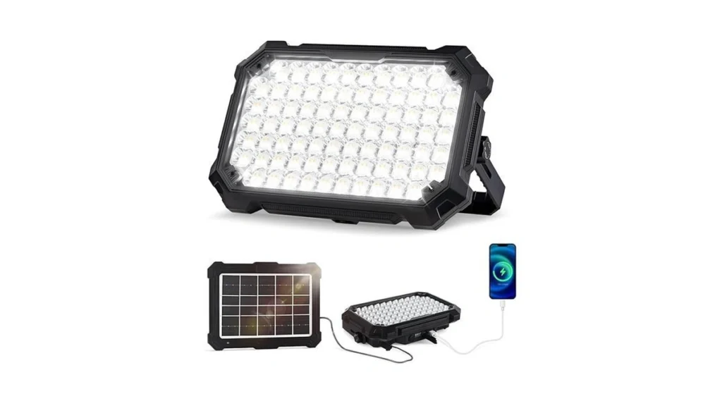 Amazon code: 300w Led Solar Work Light Rechargeable 8