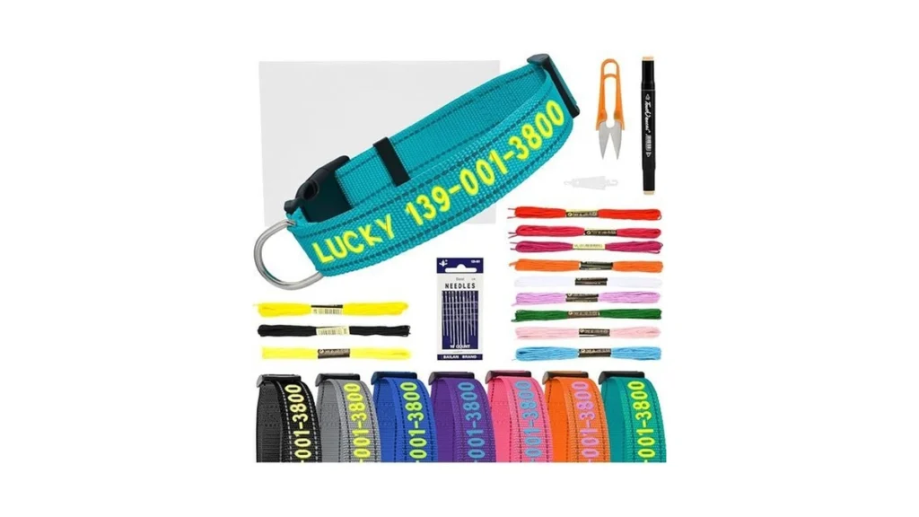 Amazon code: Personalized Embroidered Dog Collar - Cu