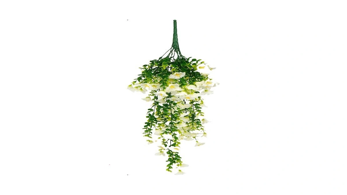 Amazon code: Artificial Hanging Flowers For Indoors 1