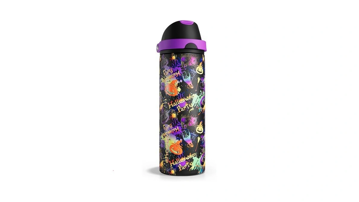 Amazon code: Halloween Insulated Water Bottle With St