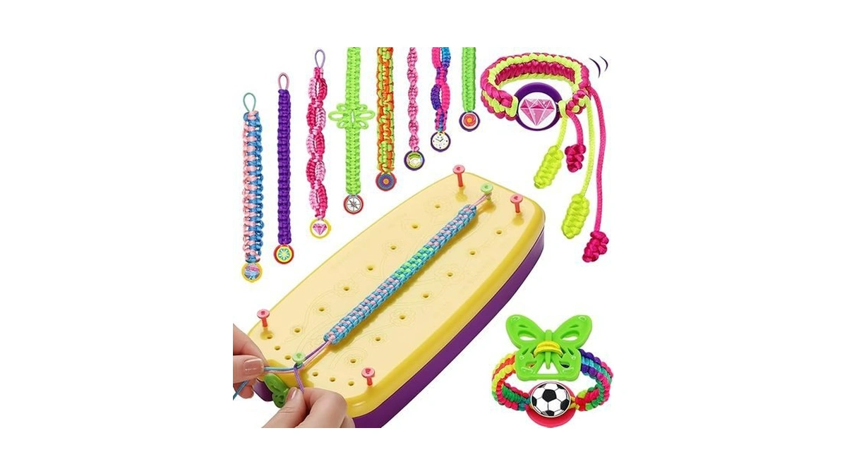 Amazon coupon: Braided Friendship Bracelet Making Kit F