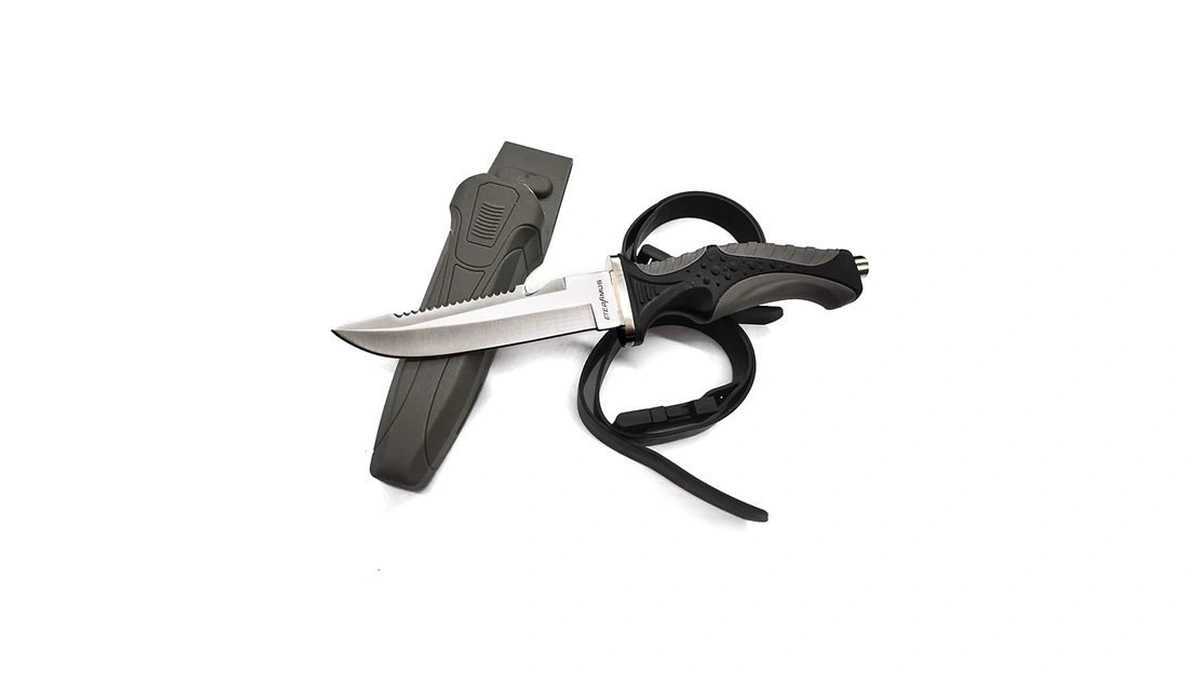 Amazon coupon: Boffer Dive Knife With Leg Straps Scuba