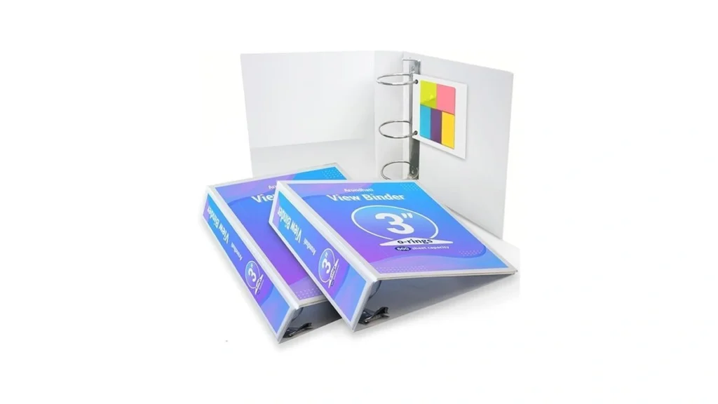 Amazon code: 3 Ring Binder 3 Inch 2 Pack Round Ring P
