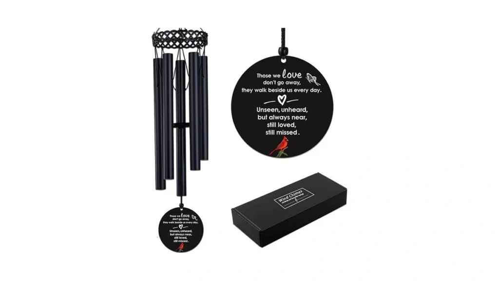 Amazon code: Cardinal Wind Chimes For Loss Of Loved O