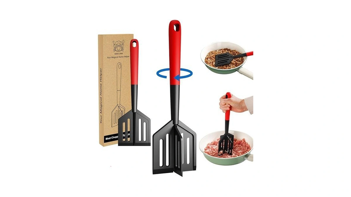 Amazon coupon: 2-in-1 Meat Chopper And Spatula Stir Tur