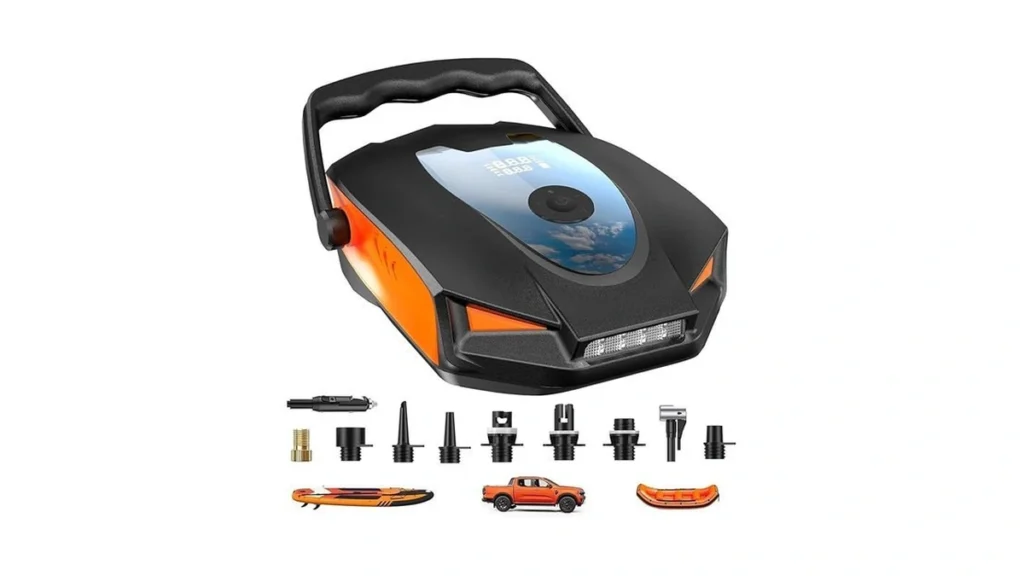 Amazon code: Zuxiga 50psi Paddle Board Pump Electric
