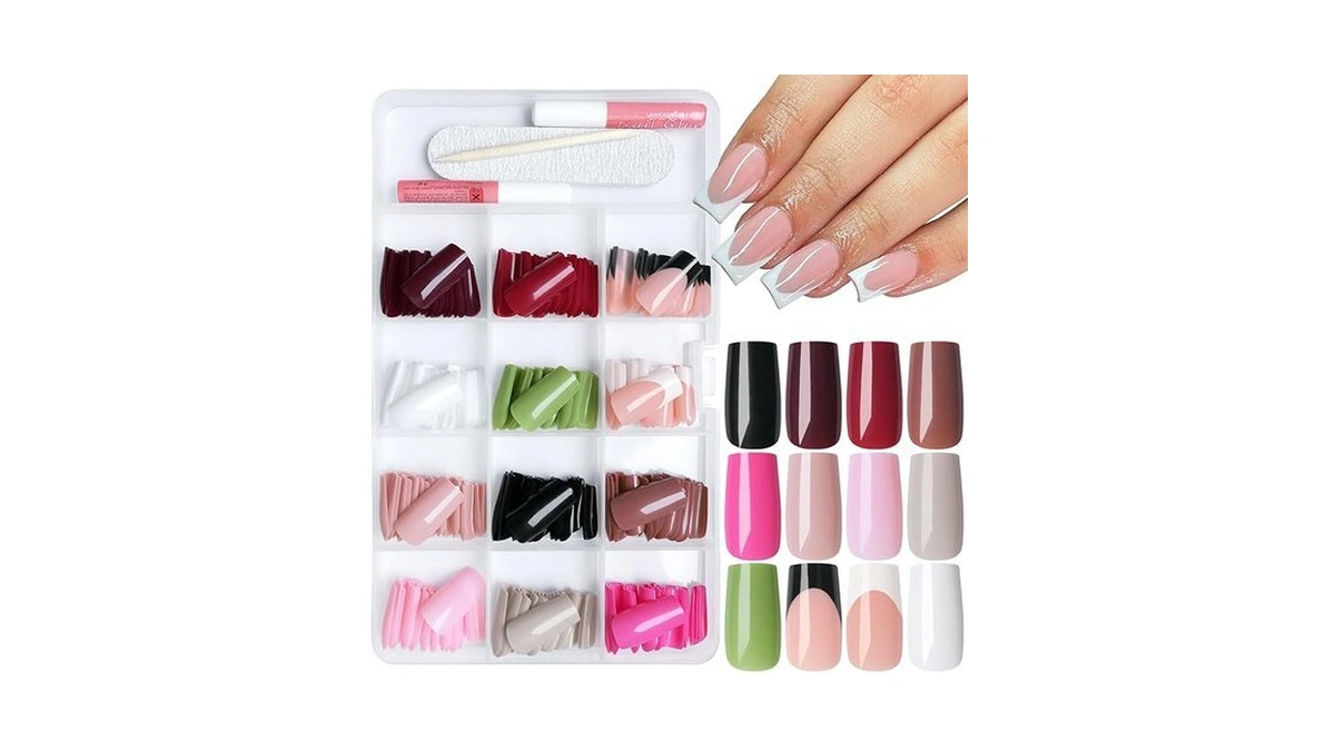 Amazon coupon: Bellelfin Press On Nails Medium 288pcs G