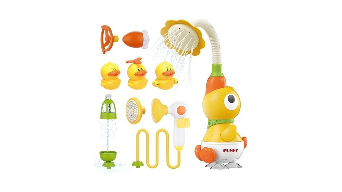 Amazon code: Baby Bath Shower Head Water Toys For Tod
