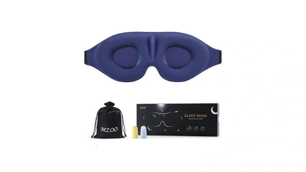 Amazon code: Mzoo Luxury Sleep Eye Mask For Side Slee