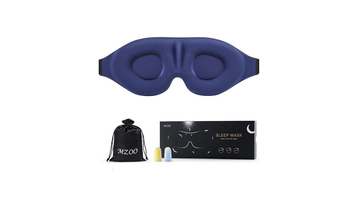 Amazon code: Mzoo Luxury Sleep Eye Mask For Side Slee