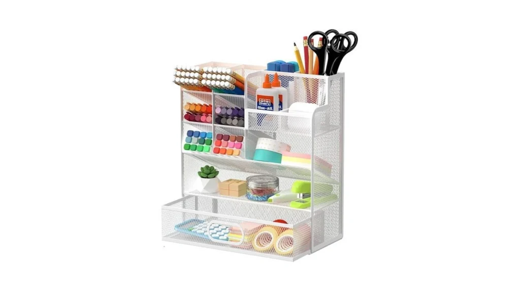 Amazon code: Reeplan Mesh Pen Organizer For Desk... C