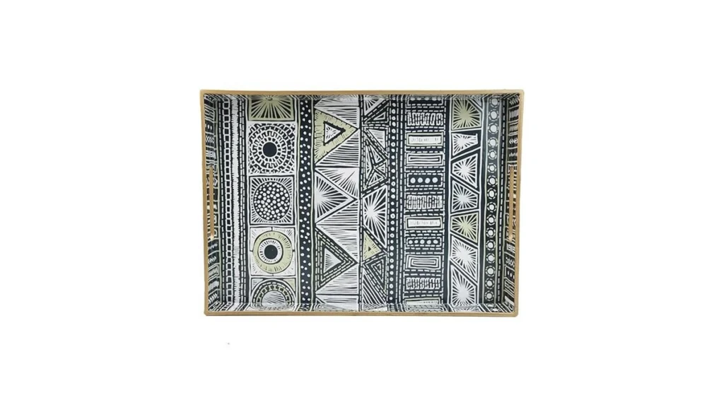 Amazon code: Leemxiiny Boho Decorative Trays With Han