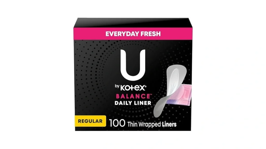 Amazon coupon: U By Kotex Balance Daily Panty Liners Wr