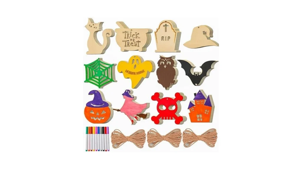 Amazon code: 60pcs Halloween Crafts For Kids Diy Pain