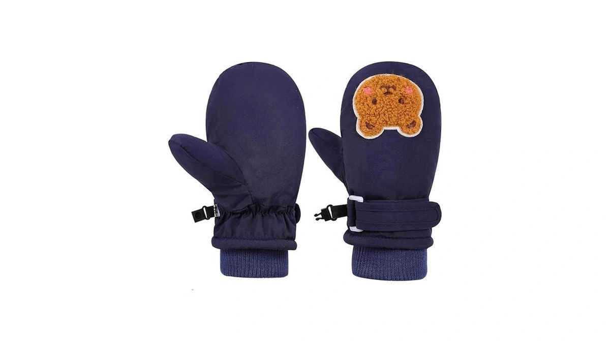 Amazon coupon: Huuflyty Toddler Gloves Waterproof Toddl