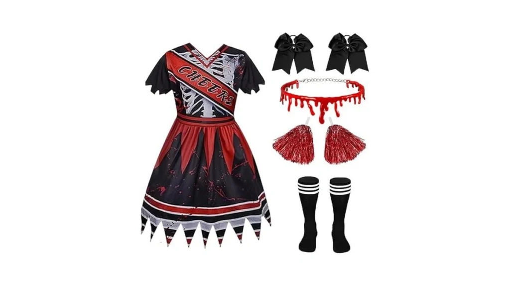 Amazon code: Weartfun Zombie Cheerleader Halloween Co