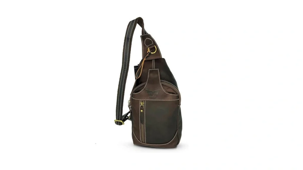 Amazon coupon: Dimarcy Leather Cross-body Sling Bag Cas
