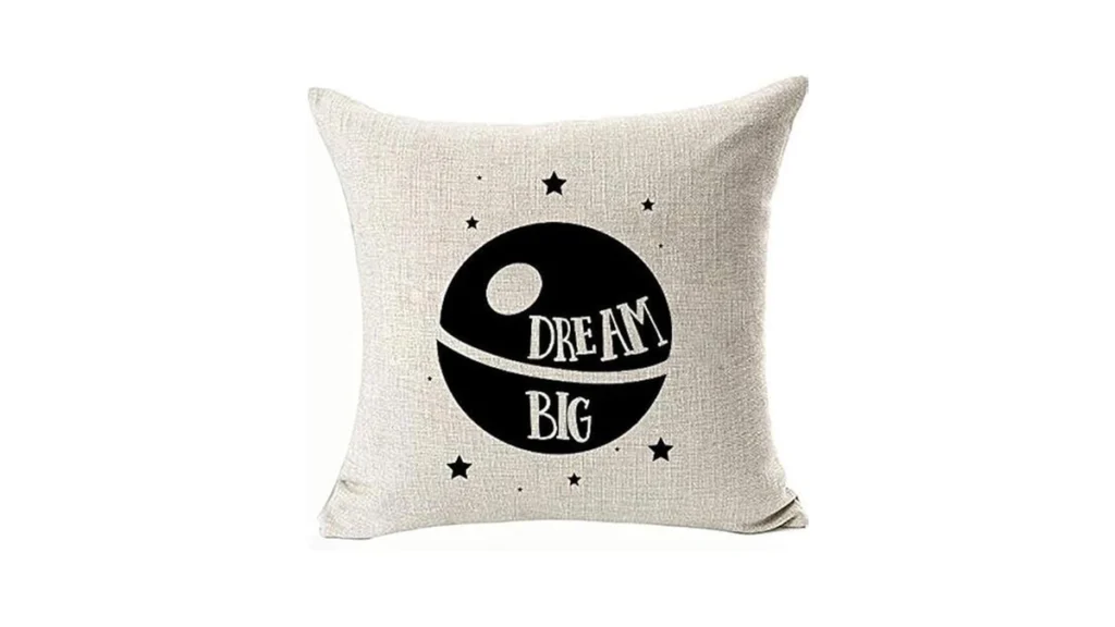 Amazon coupon: Throw Pillow Cover With Stars Theme 18 X