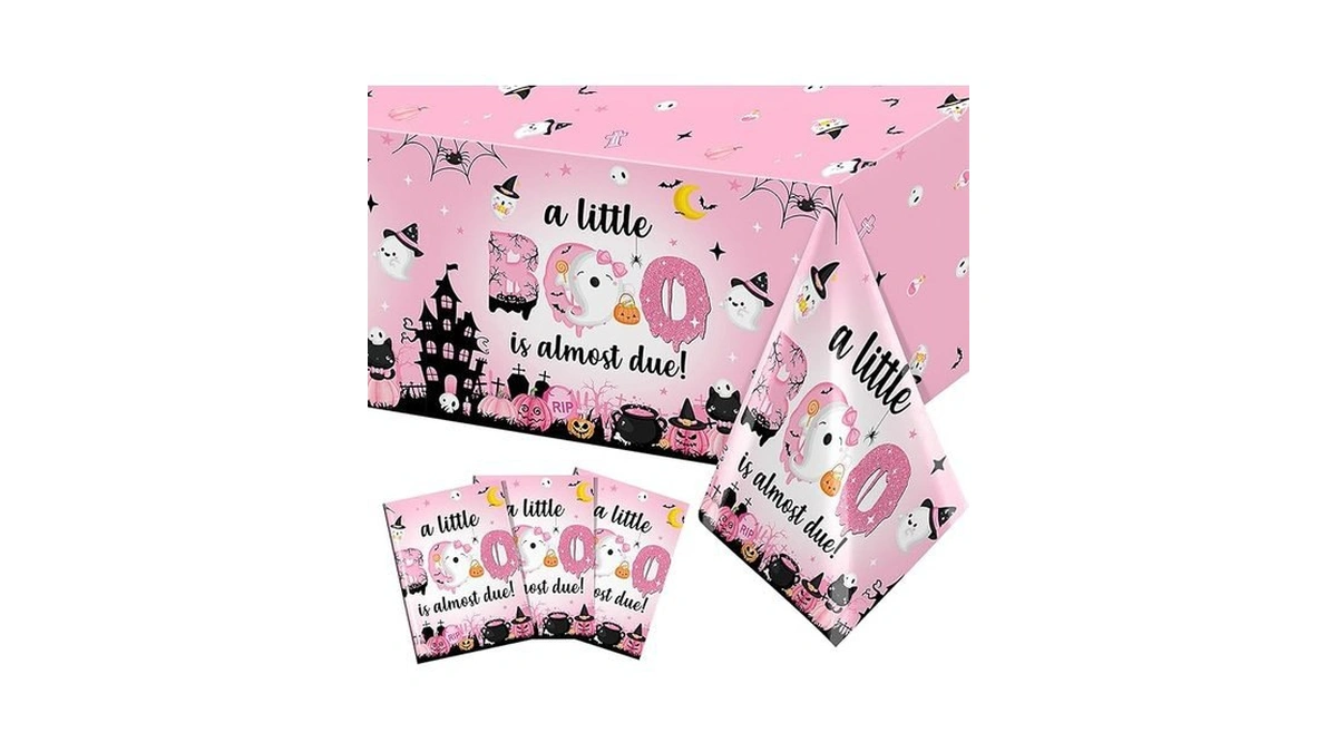 Amazon code: Printspree Halloween Tablecovers Set Of