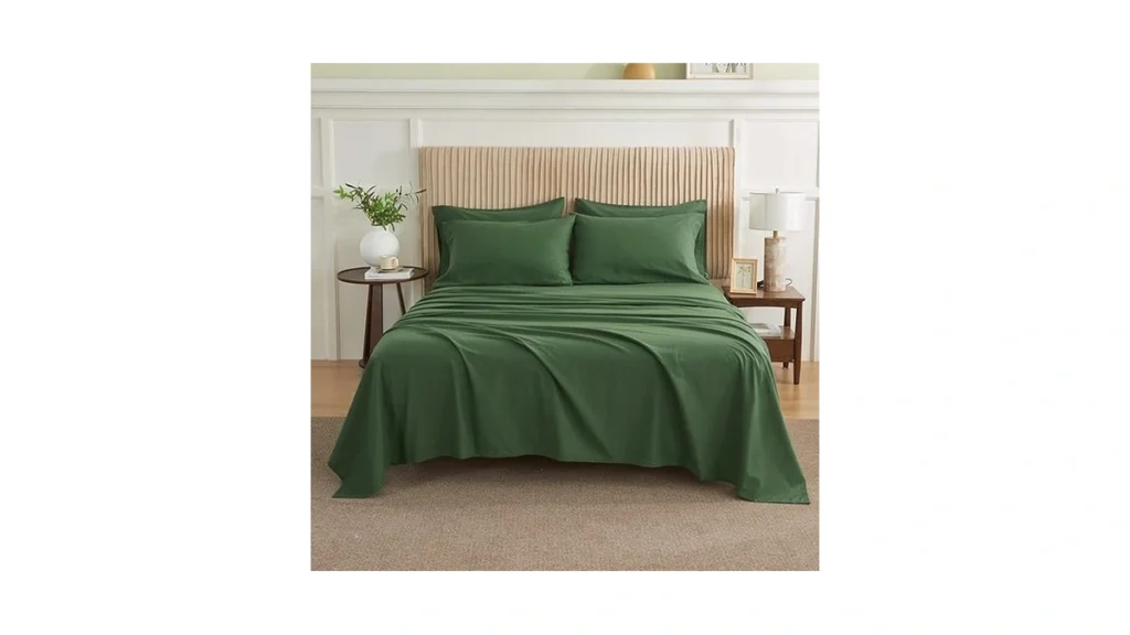 Amazon coupon: Simple Opulence Belgian Linen Sheet Set