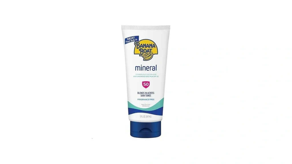 Amazon coupon: Banana Boat Mineral Sunscreen Spf 50 Lot