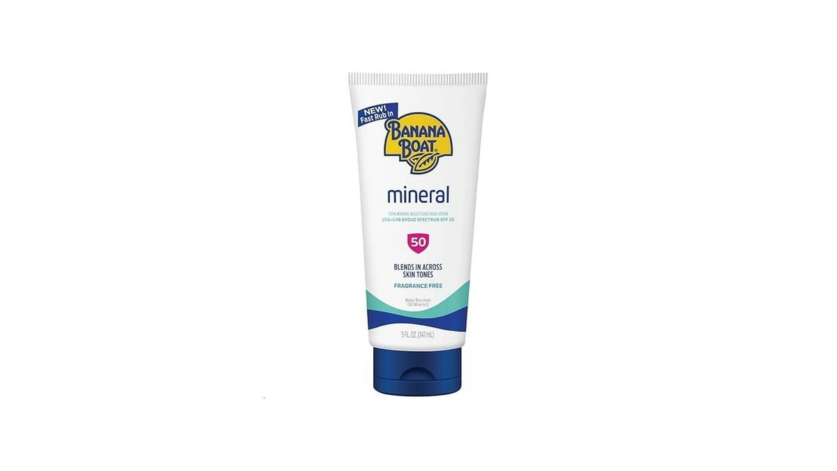 Amazon coupon: Banana Boat Mineral Sunscreen Spf 50 Lot