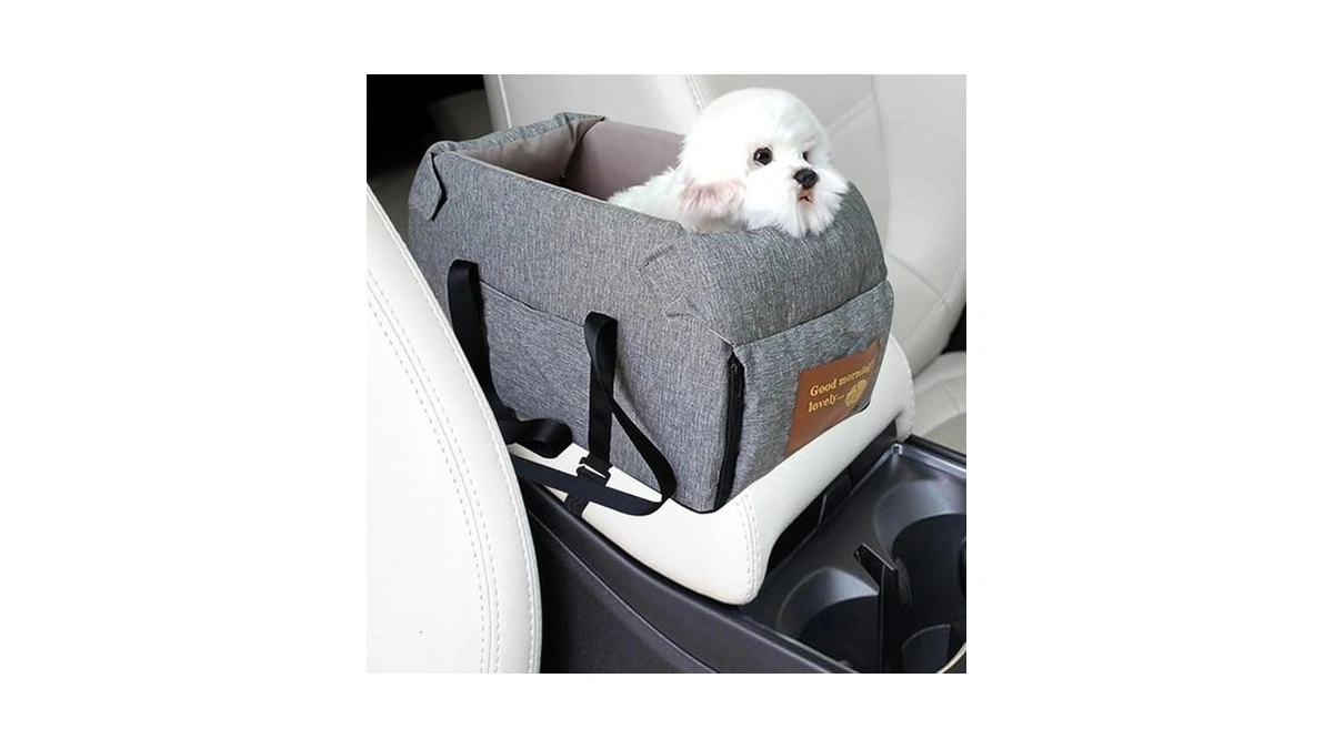 Amazon coupon: Center Console Dog Car Seat Portable Pet