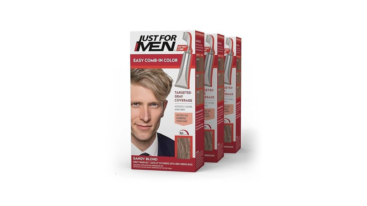 Amazon coupon: Just For Men Easy Comb-in Color Mens Hai