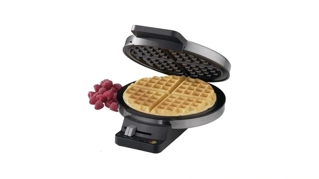 Amazon coupon: Cuisinart Waffle Maker 1250w Round Class