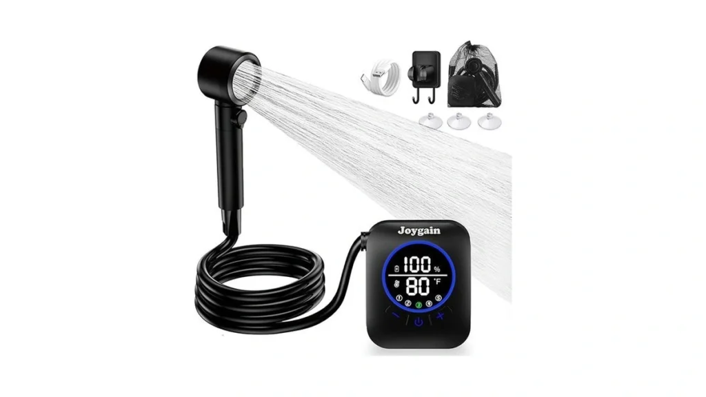 Amazon code: Joygain Portable Camping Shower With 800