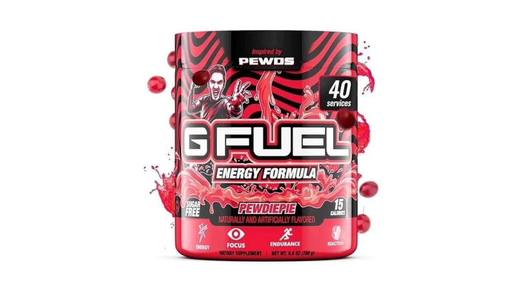 Amazon coupon: G Fuel Pewdiepie Energy Drink Powder Pre