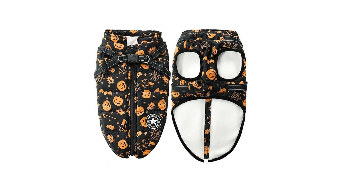 Amazon code: Aiboria Winter Dog Coat Windproof Fleece