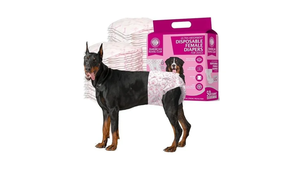 Amazon coupon: American Kennel Club Female Dog Wrap Dis