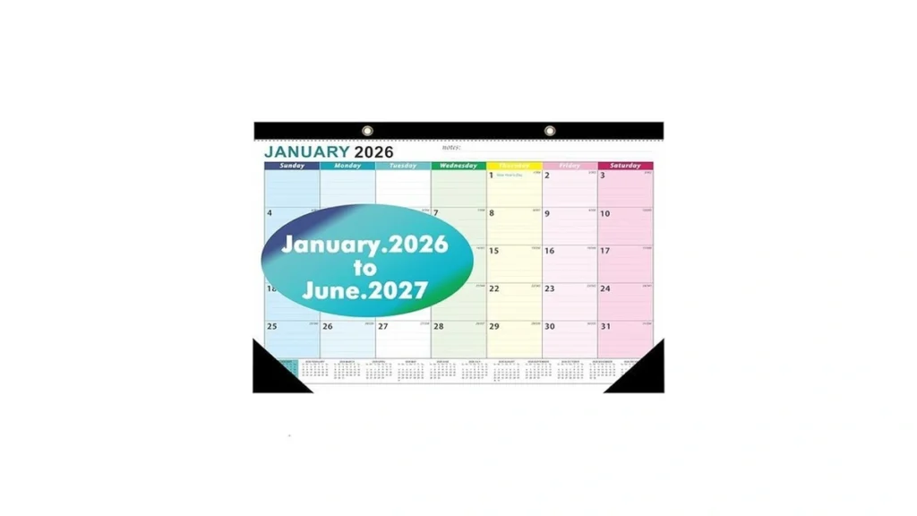 Amazon code: Ztx Desk Calendar 2026 Calendar Wall Cal