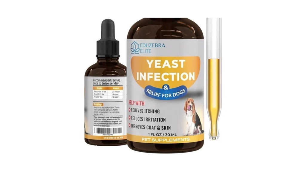 Amazon coupon: Yeast Infection Treatment For Dogs - Red