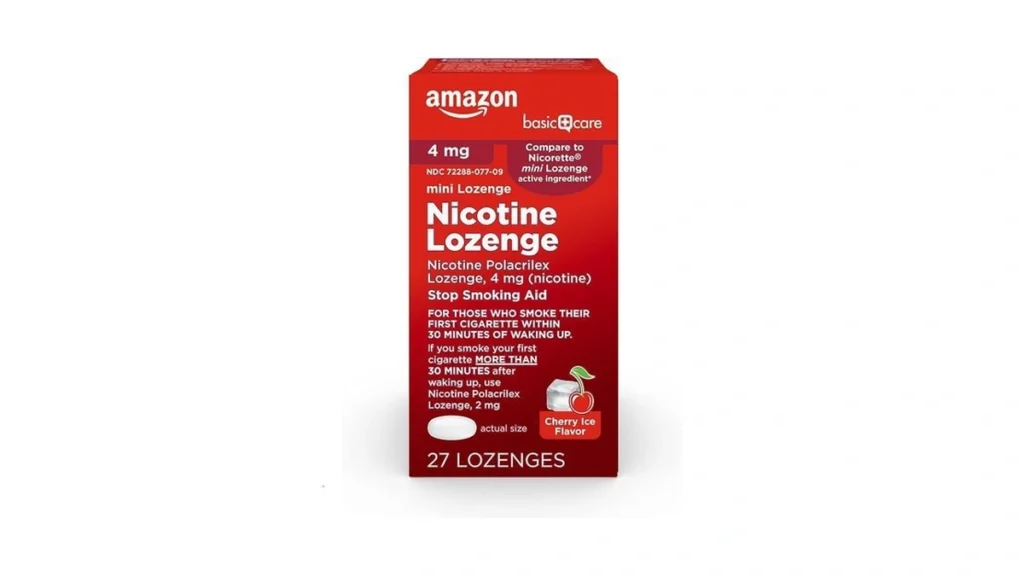 Amazon coupon: Amazon Basic Care Nicotine Polacrilex Mi