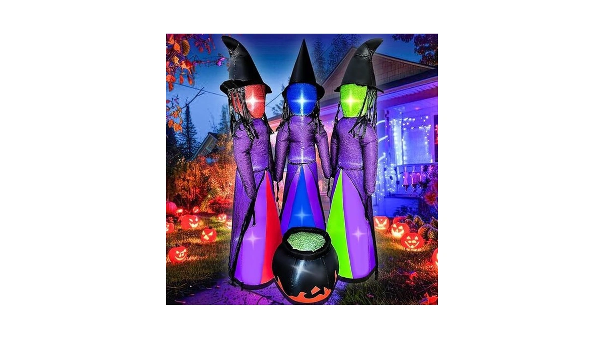 Amazon code: Blowout Fun 6 Ft Halloween Inflatables 3