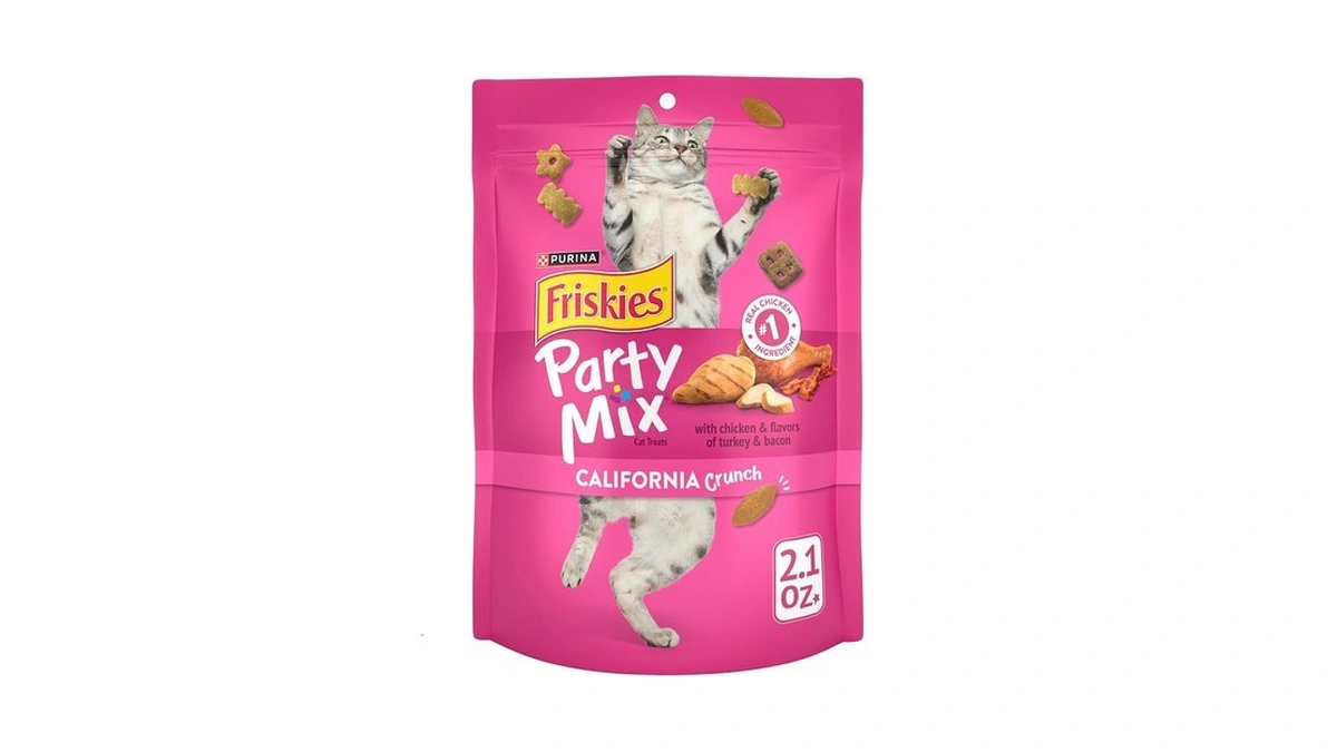 Amazon coupon: Purina Friskies Cat Treats Party Mix Cal