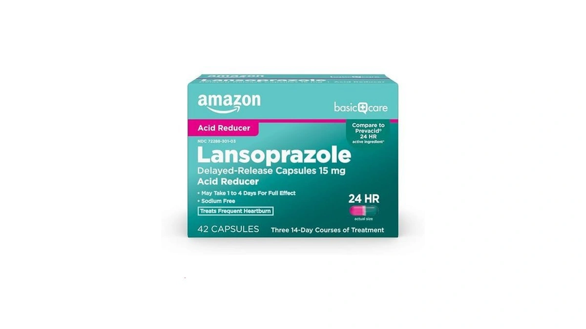 Amazon coupon: Amazon Basic Care Lansoprazole Delayed R