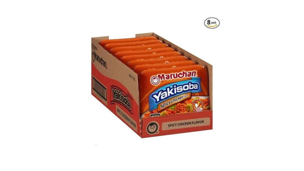 Amazon coupon: Maruchan Yakisoba Spicy Chicken Flavor 4