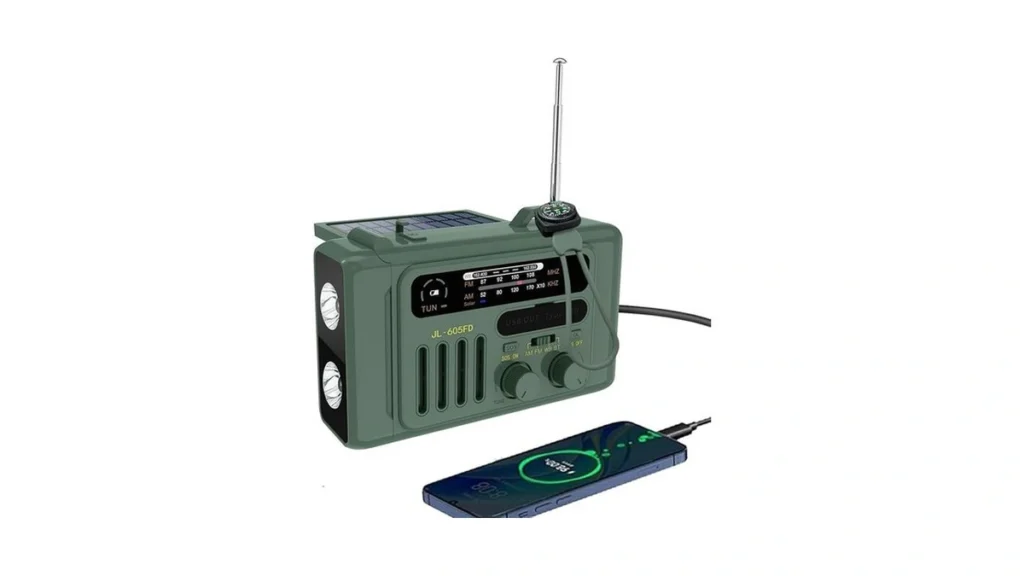 Amazon code: Solar Hand Crank Emergency Radio Noaa Am